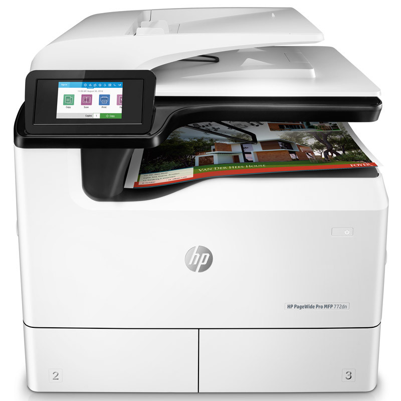 HP PageWide Pro MFP 772dn 企业级彩色文印的高效之选
